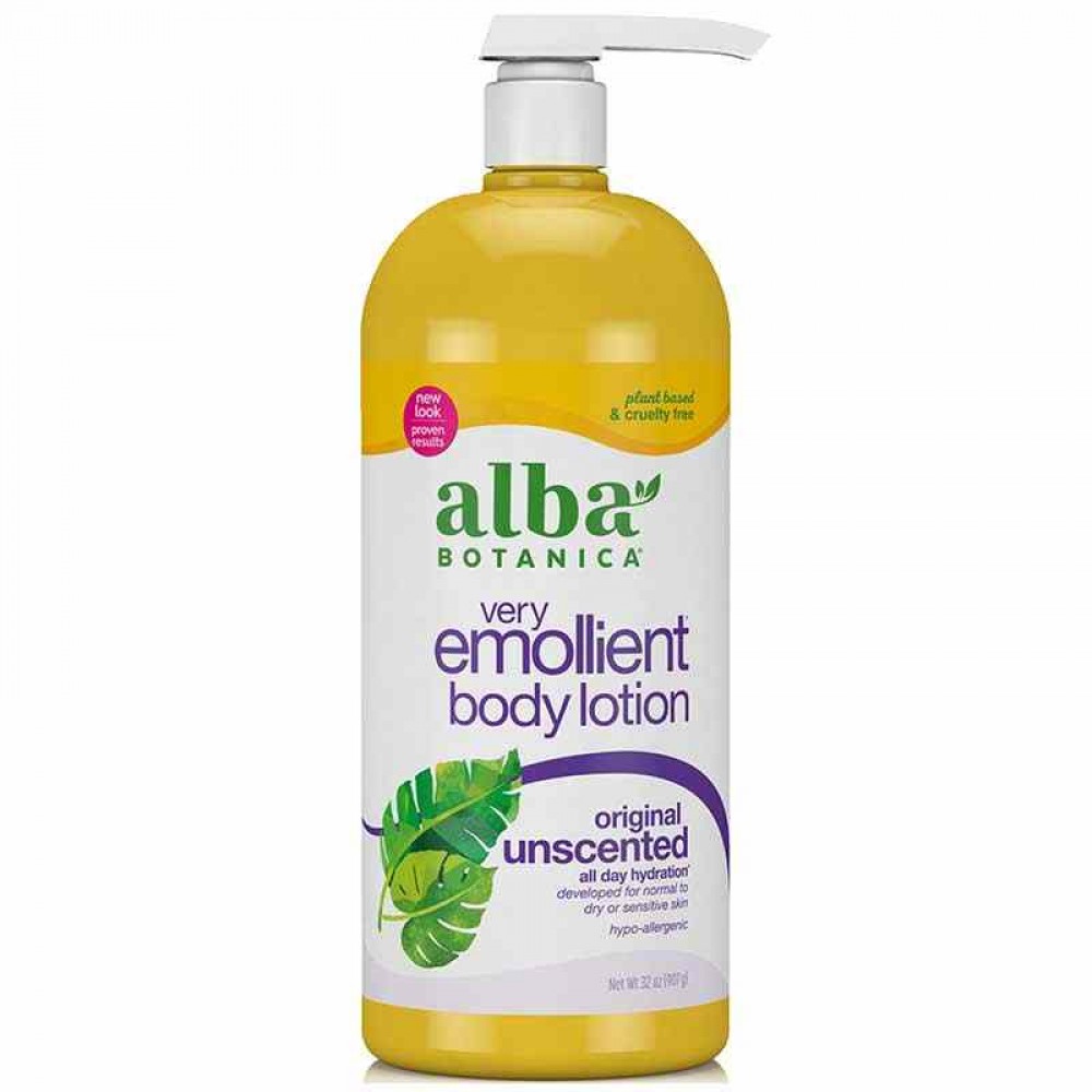 Alba Botanica Very Emollient Body Lotion Unscented