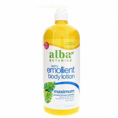 Alba Botanica Very Emollient Body Lotion Maximum
