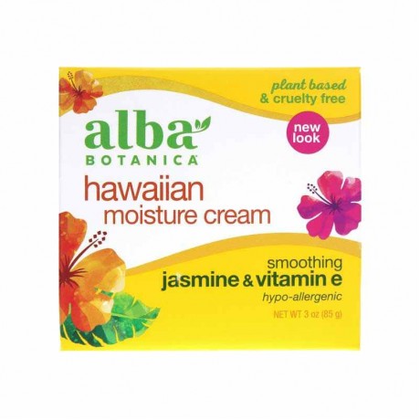 Alba Botanica Hawaiian Moisture Cream Jasmine & Vitamin E