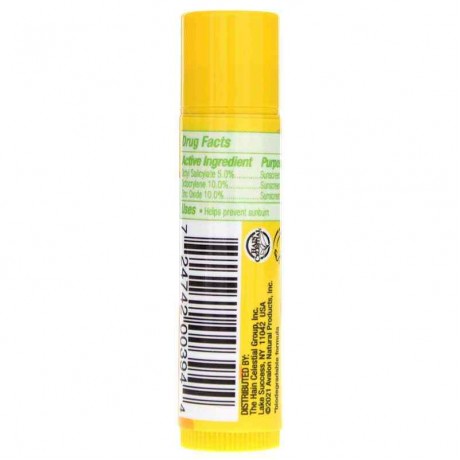 Alba Botanica Moisturizing Sunscreen Lip Balm SPF 25 4 Tubes