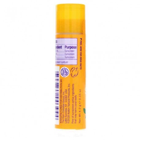 Alba Botanica Moisturizing Sunscreen Lip Balm SPF 25 4 Tubes