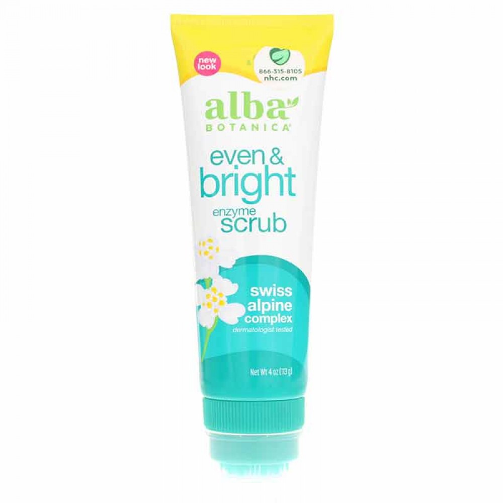 Alba Botanica Even & Bright Enzyme Scrub