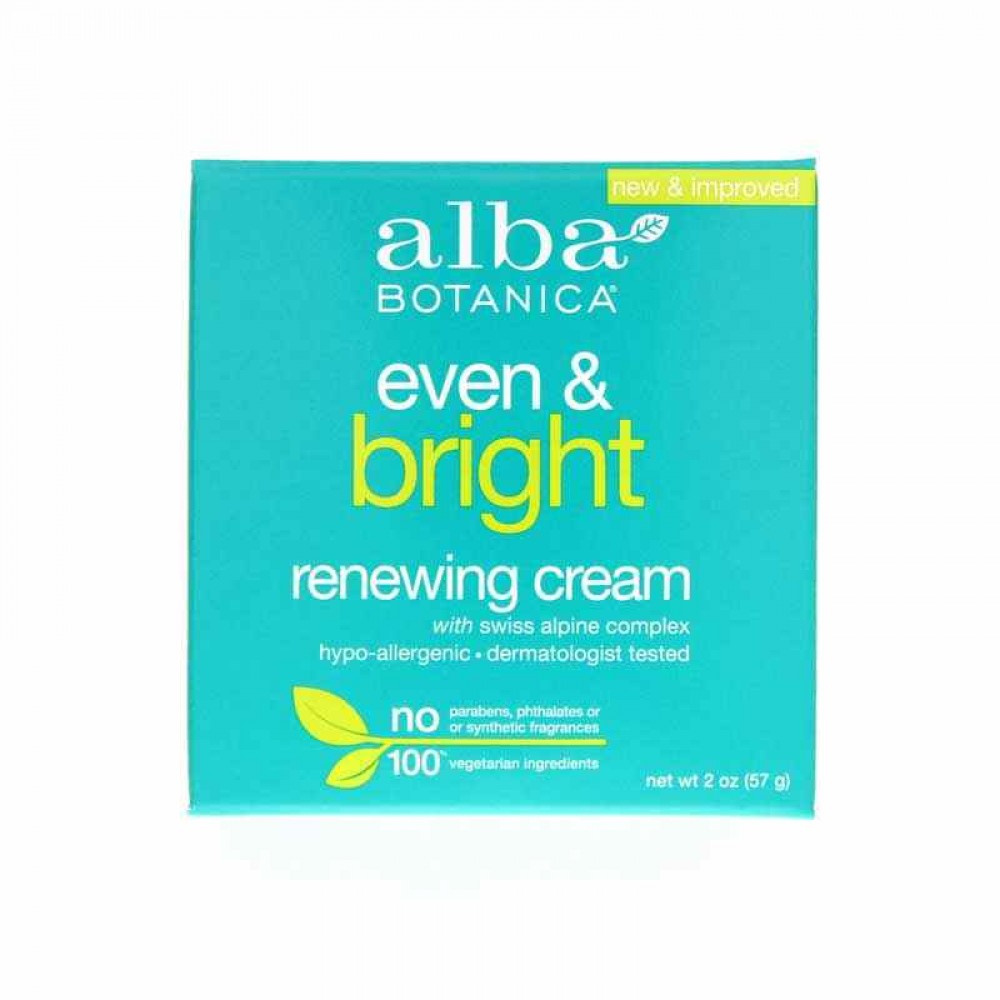 Alba Botanica Even & Bright Renewing Cream
