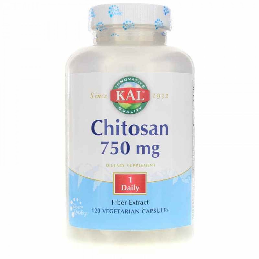Kal Chitosan 750 Mg Fiber Extract