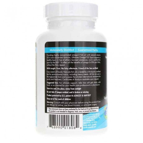 Ultimate Omega-D3 Sport