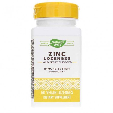 Zinc Lozenges Wild Berry Flavor