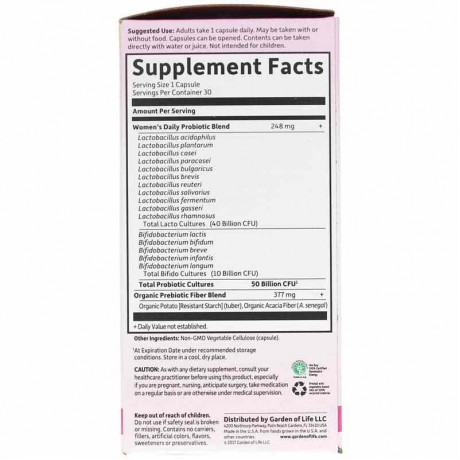 Dr. Formulated Probiotics Once Daily Women's Shelf-Stable