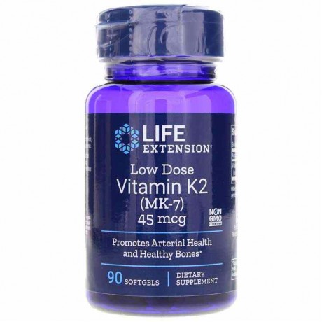 Vitamin K2 (MK-7) Low Dose 45 Mcg