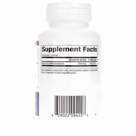 B12 Methylcobalamin 5,000 Mcg