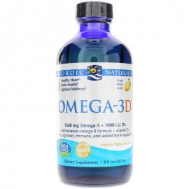 Omega-3D Liquid Lemon Flavor