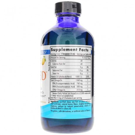 Omega-3D Liquid Lemon Flavor
