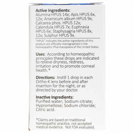 Ortho-K Thick (Night) Homeopathic Eye Drops