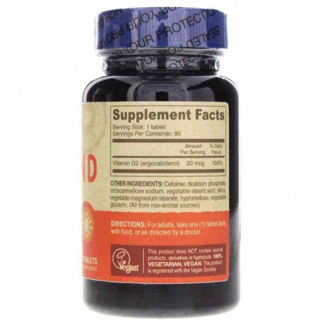 Vegan Vitamin D2 800 IU