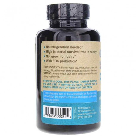 Vegan Probiotic with FOS Prebiotics