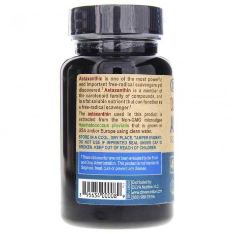 Vegan Astaxanthin 4 Mg