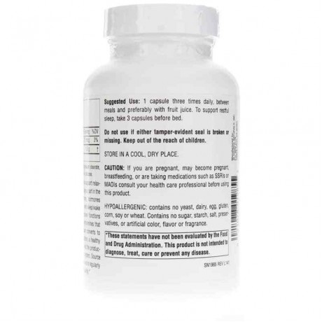 Source Naturals L-Tryptophan 500 Mg Capsules