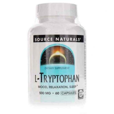 Source Naturals L-Tryptophan 500 Mg Capsules