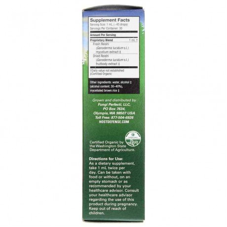 Host Defense Reishi Extract Longevity Support