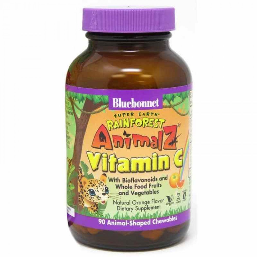 Bluebonnet RainForest AnimalZ Vitamin C Orange