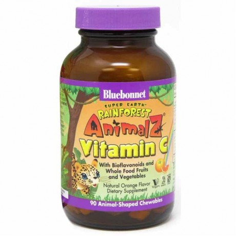 Bluebonnet RainForest AnimalZ Vitamin C Orange