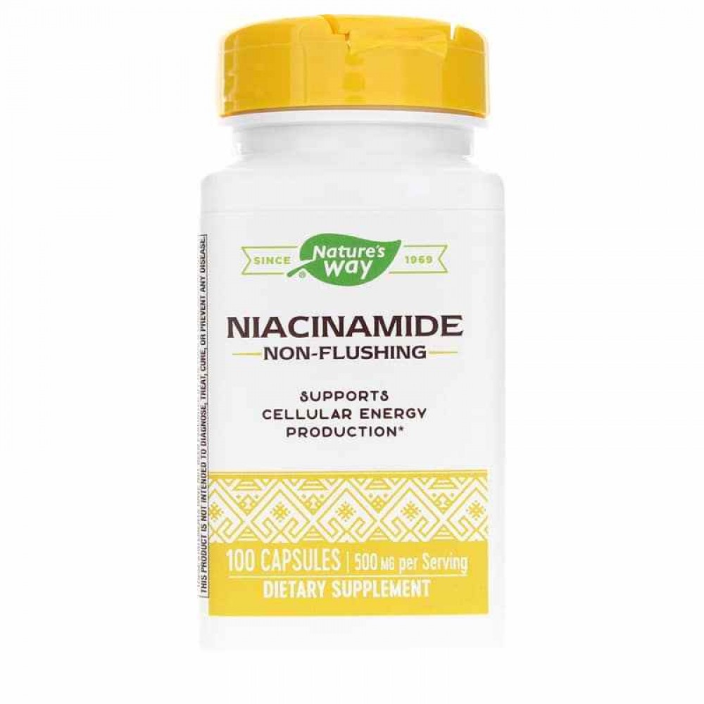 Natures Way Niacinamide 500 Mg Non-Flushing