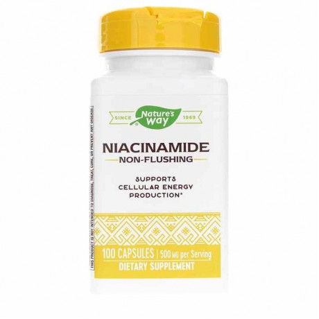 Natures Way Niacinamide 500 Mg Non-Flushing